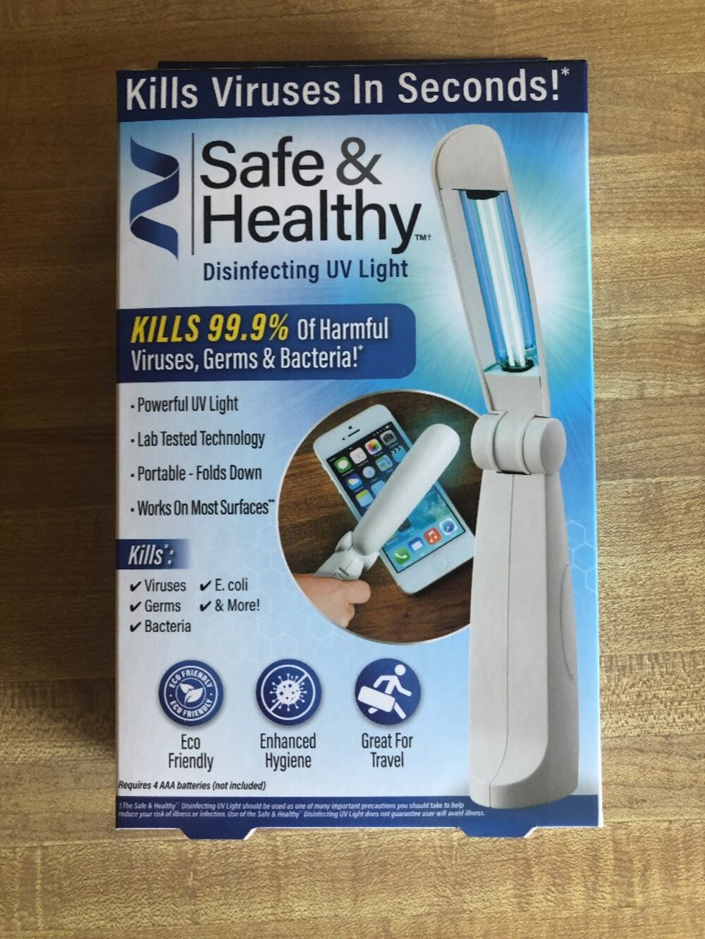Disinfecting UV Light - Kill Viruses, Germs, and Bacteria